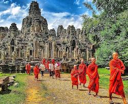 17 dagen Beelden van Indochina; Cambodia, Vietnam en Laos