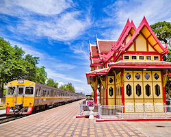 Dag trein van Hua Hin 