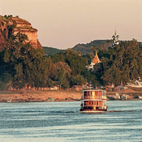 Rivier Cruise van Mandalay naar Bagan