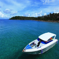 Speedboot van Laem Sok Pier, Trat naar Koh Kood