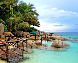 Transfer van hotel op Koh Samui naar hotel op Koh Phanang of Koh Tao