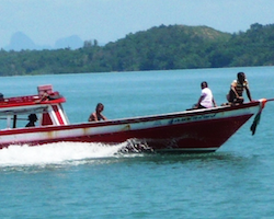 Boot transfer van Phuket pier naar Koh Yao Noi of Koh Yao Yai