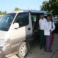 Prive transfer van Mandalay naar Hsipaw 