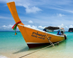 Boot transfer  Koh Ngai naar Pak Meng Pier Trang