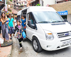 Gezamenlijke Bus transfer van Sapa naar Hanoi