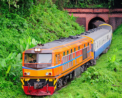 Dag trein Surat Thani naar Chumphon, Bang Saphan en Hua Hin