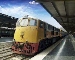 Dag trein van Pak Chong (Khao Yai) naar Ayuthaya of Bangkok