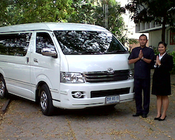 Bangkok prive transfer van en naar vliegveld, trein station en hotel