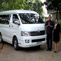 Private transfer from Bangkok airport to hotel or city center, train station or bus terminal and v.v.