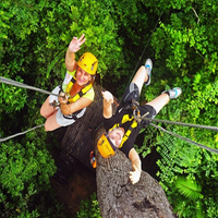 Volle dag zip lijn avontuur in de jungle van Chiang Mai