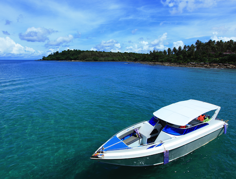 speedboot van Koh Mak naar Koh Chang of Koh Kood