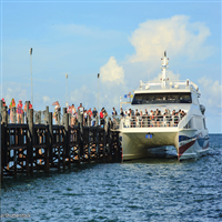 Ferry van Don Sak naar Koh Samui of Koh Phangan of Koh Tao