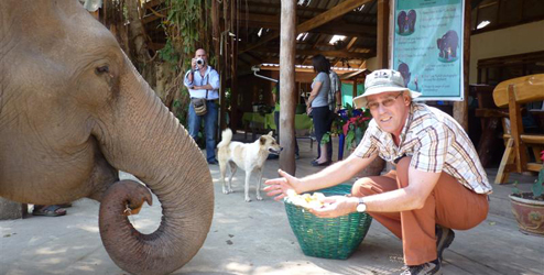 Familie de Grood op vakantie in Thailand